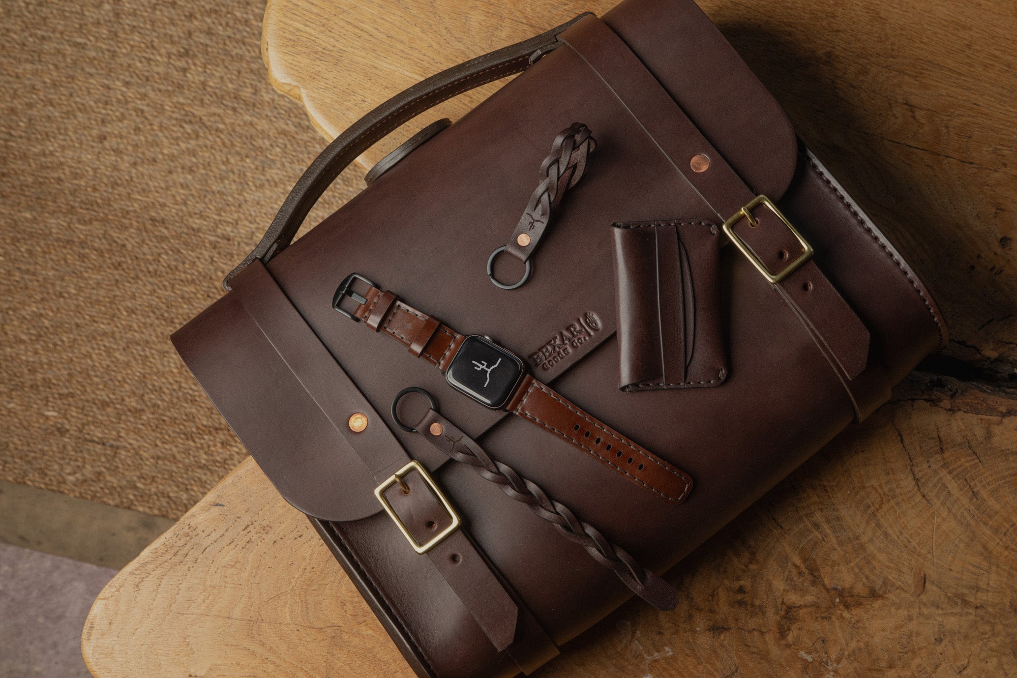 Chocolate Cordovan - Apple Watch Strap Explorer