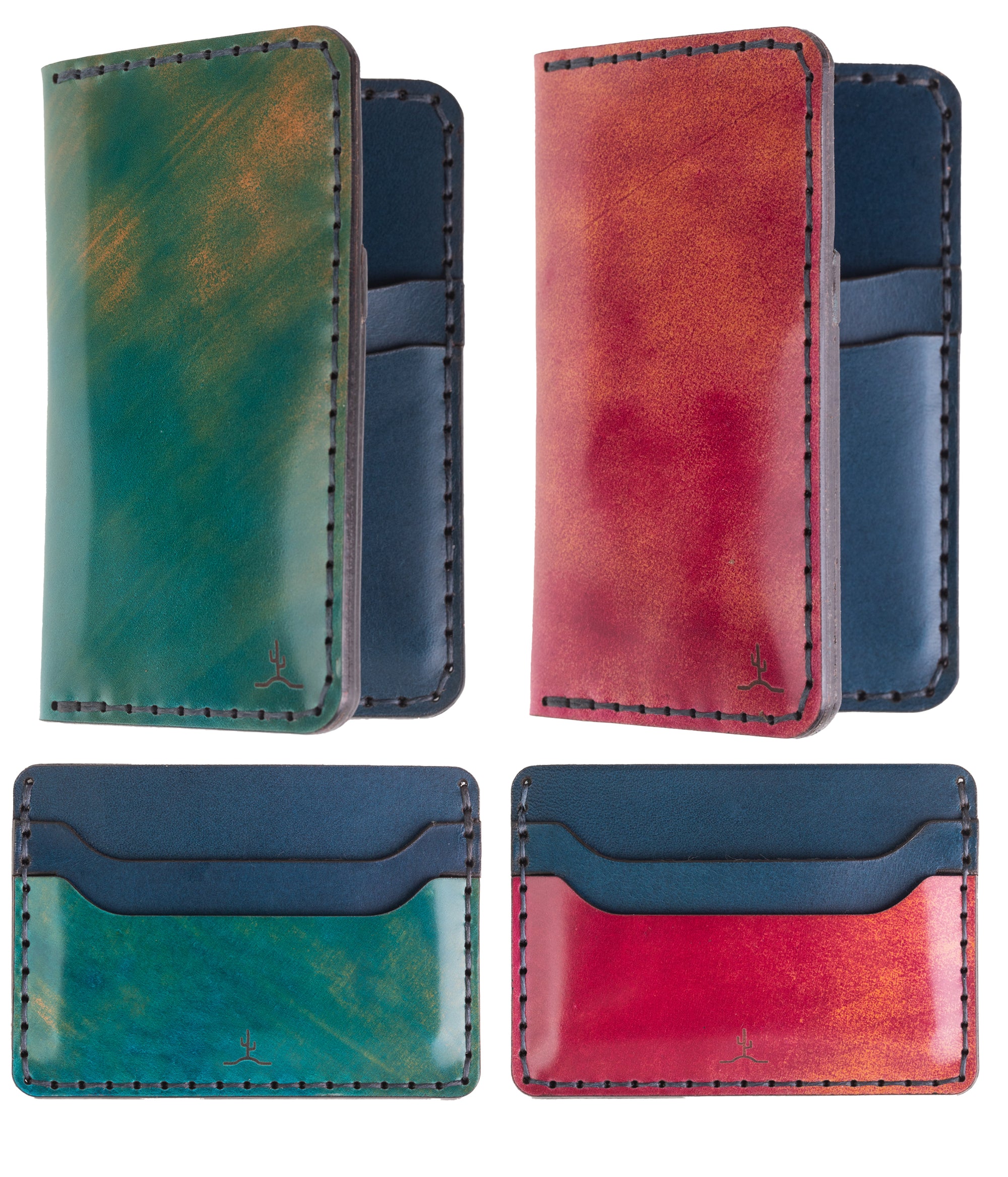 Marbled Shell Cordovan Wallets