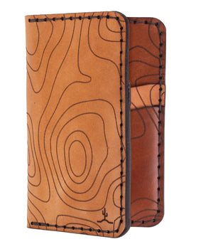 Vertical Wallet - Topo Russet