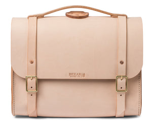 Porter Satchel // Veg tan