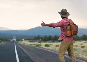 Porter Satchel // Veg tan