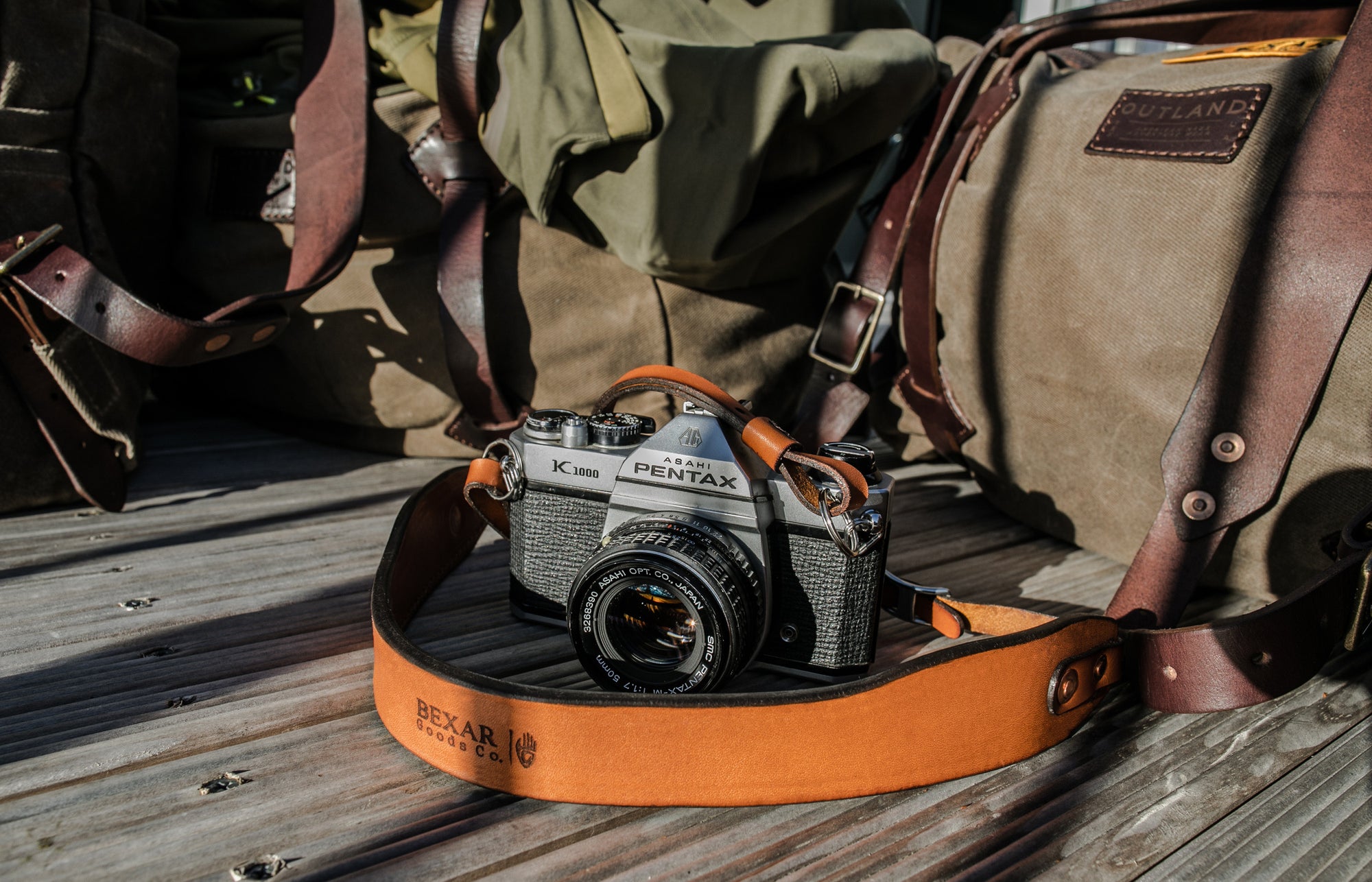 Vagabond Camera Strap // Tan