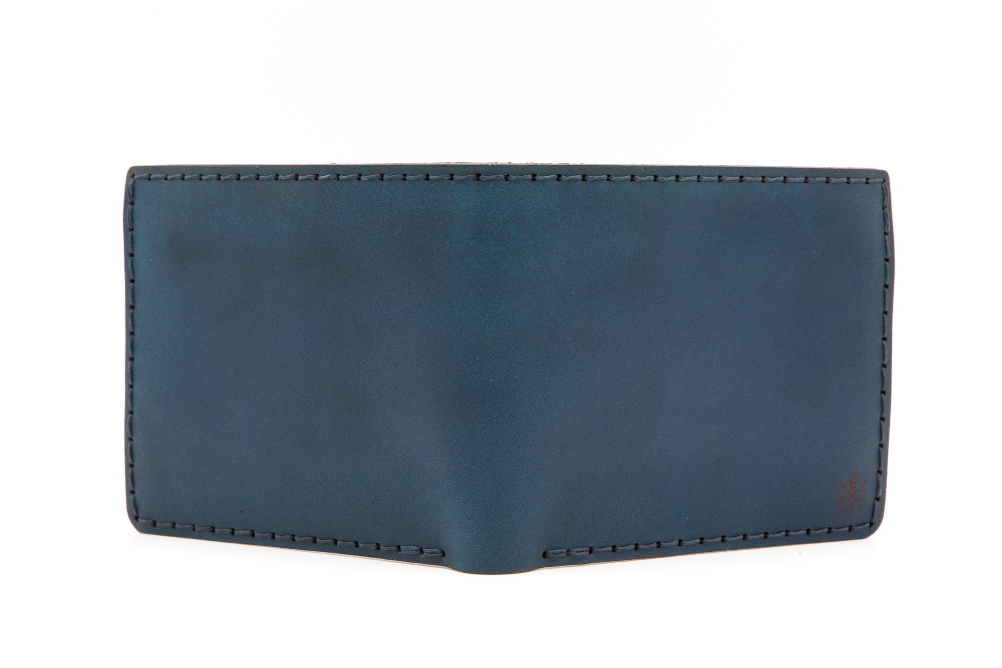 Classic 6 Bifold // Indigo Cordovan - Bexar Goods - Bexar Goods Co.