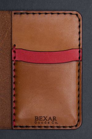 Vertical Card Wallet + RED