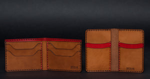 Vertical Card Wallet + RED