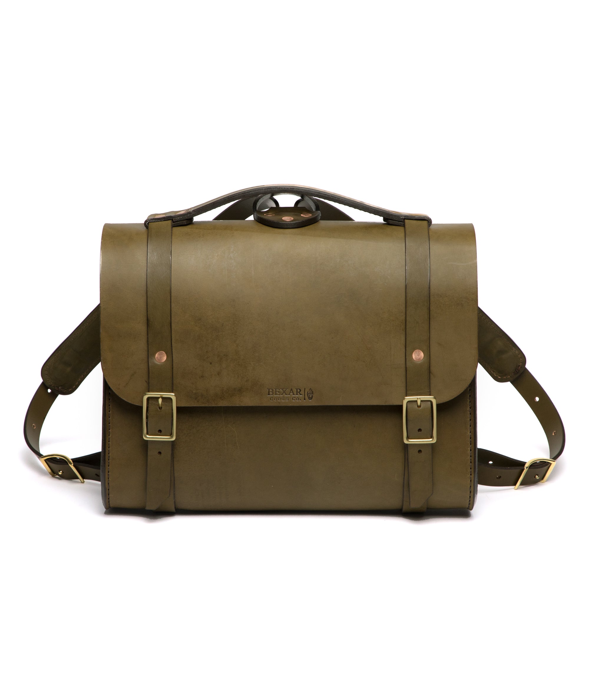 Porter Satchel // Olive Harness