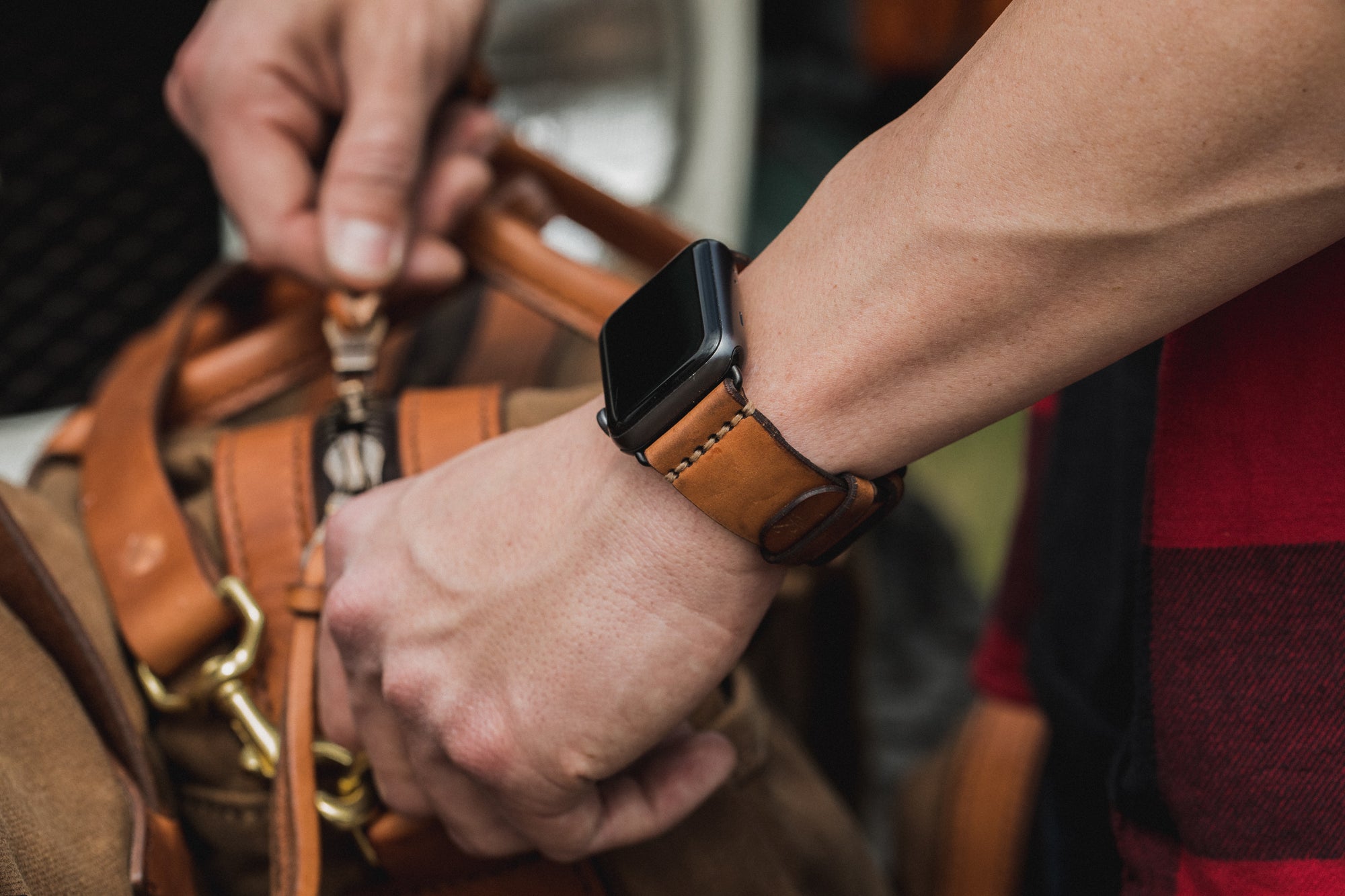 Apple Watch Strap // Chocolate Cordovan